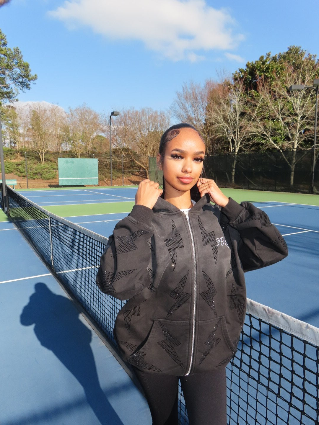 Black Lightning Hoodie V2