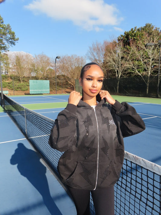 Black Lightning Hoodie V2