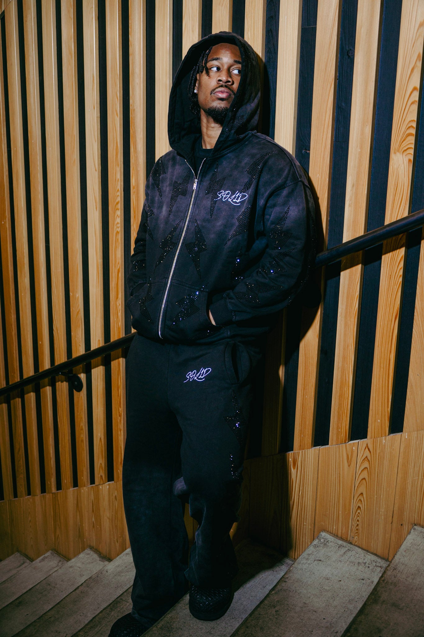 Black Lightning Sweatsuit V2