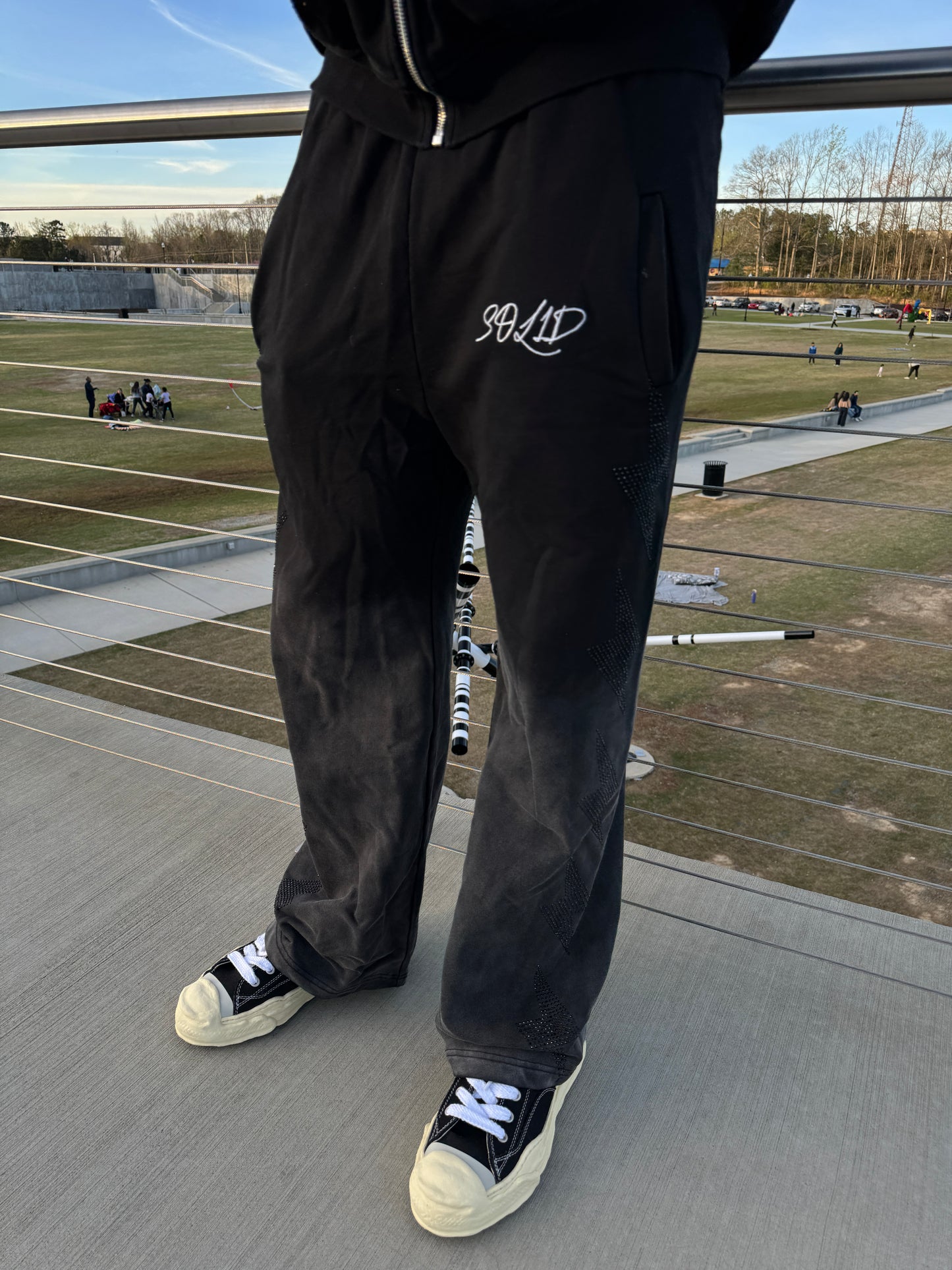 Black Lightning Sweatpants V2