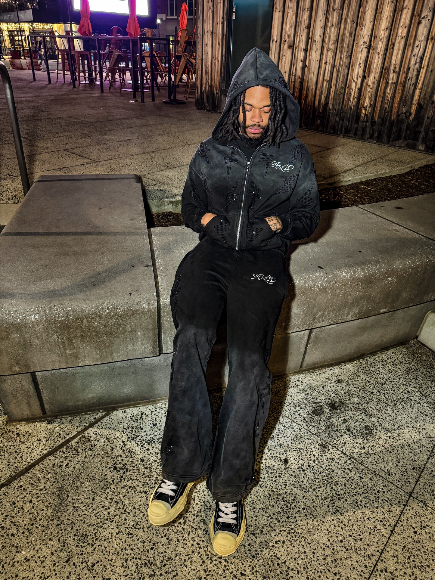 Black Lightning Sweatsuit V2