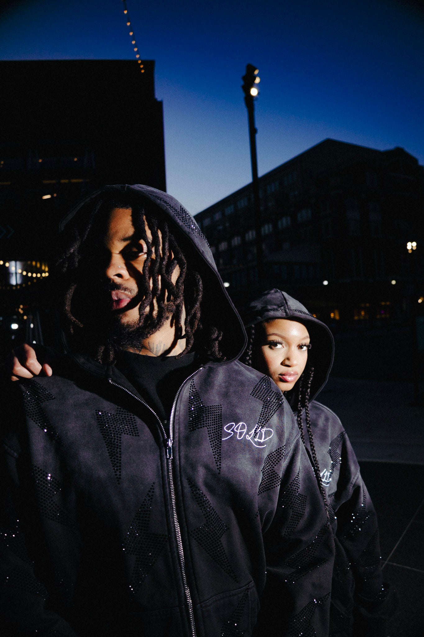 Black Lightning Hoodie V2