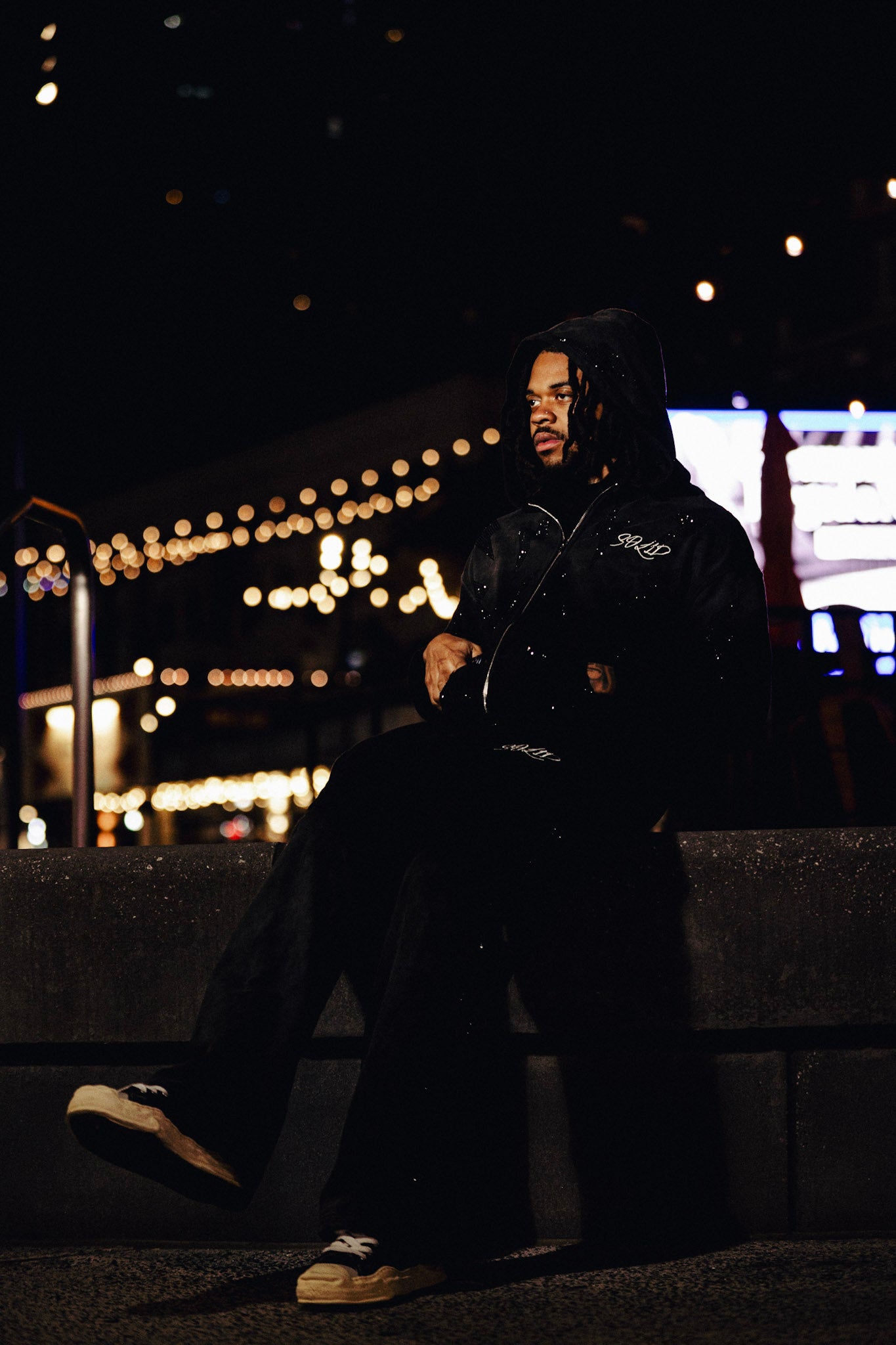 Black Lightning Sweatsuit V2