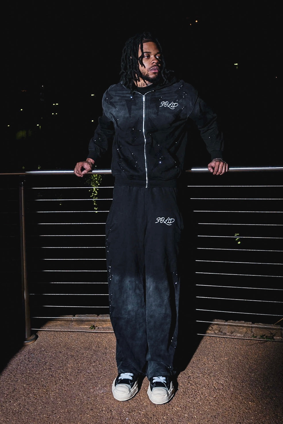 Black Lightning Sweatpants V2